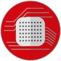 Ilustración placa de computadora.